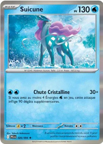 026-Suicune HOLOGRAPHIQUE